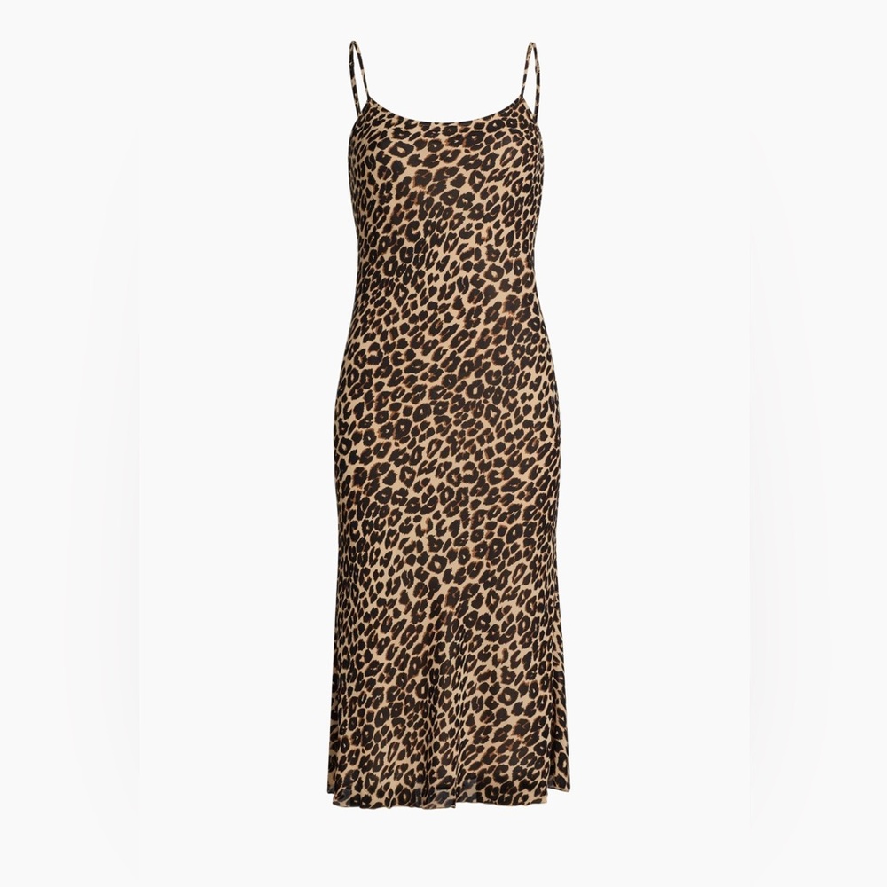 Reformation Animal Print Top